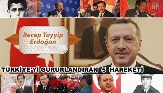 Erdoğan'ın ülkeyi gururlandıran 5 hareketi