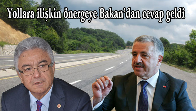 Zonguldak'ın yollarına ilişkin önergeye cevap geldi