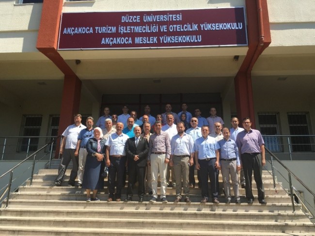 Düzce Üniversitesi Akçakoca Yerleşkesine ziyaret