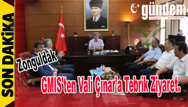 GMİS'ten Vali Çınar'a Tebrik ziyaret