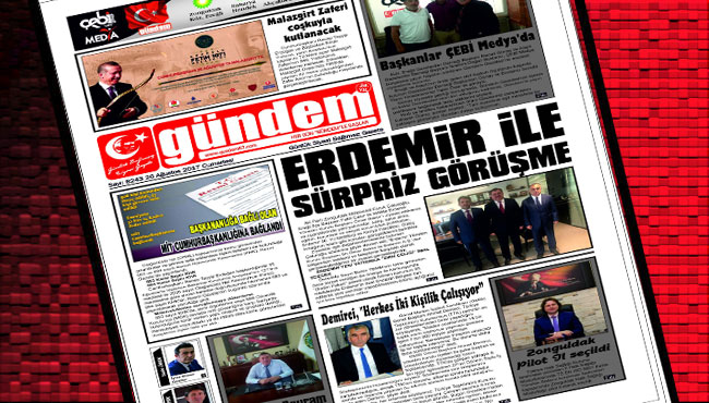26 Ağustos 2017 Gündem Gazetesi