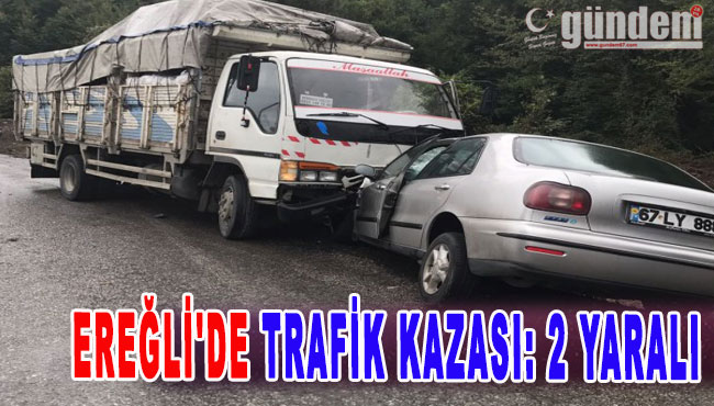Ereğli'de Trafik Kazası: 2 Yaralı