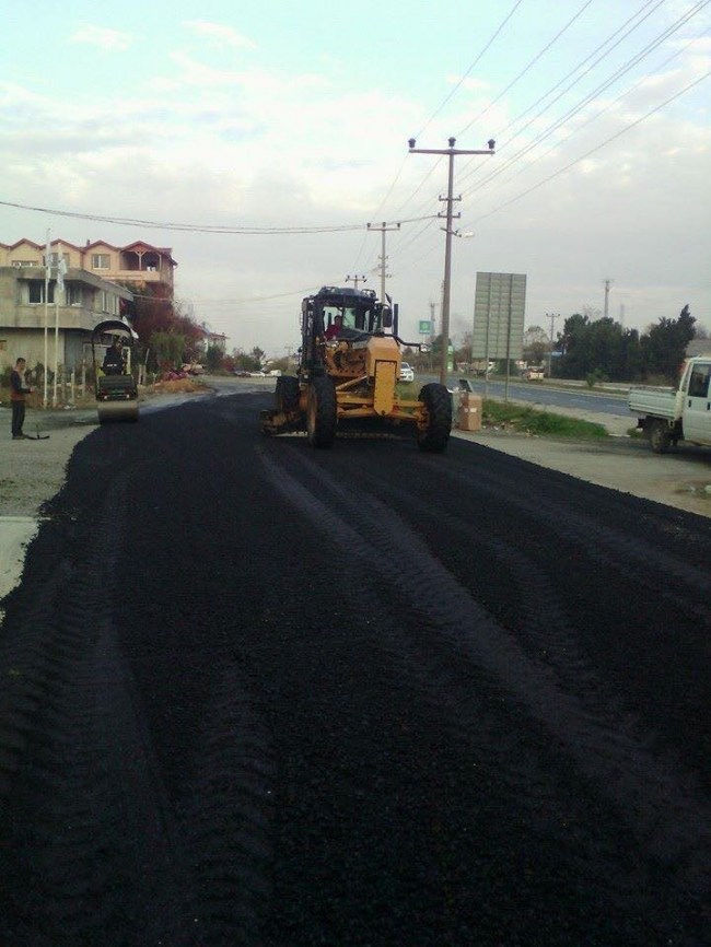 Ayazlı mahallesi Ereğli caddesi Nilüfer sokak asfaltlanıyor