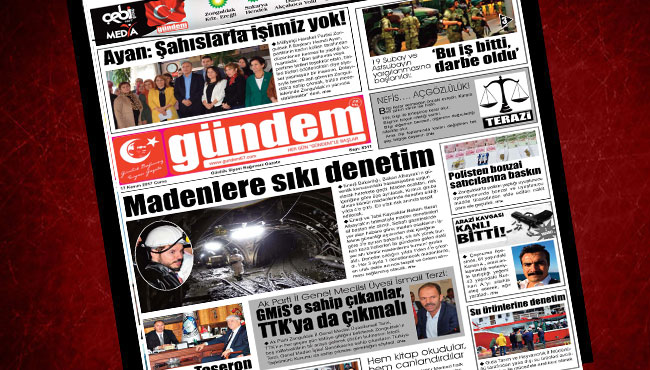17 Kasım 2017 Gündem Gazetesi