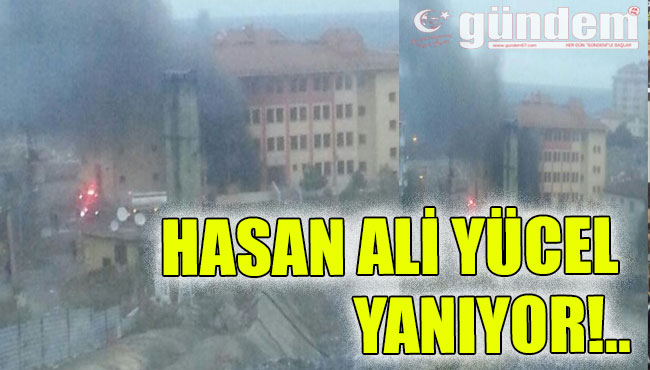 Hasan Ali Yücel Yanıyor!..
