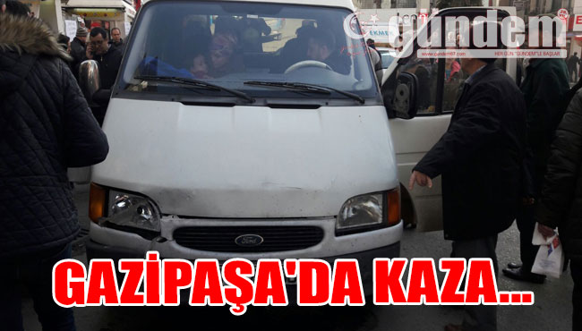 Gazipaşa'da Kaza...