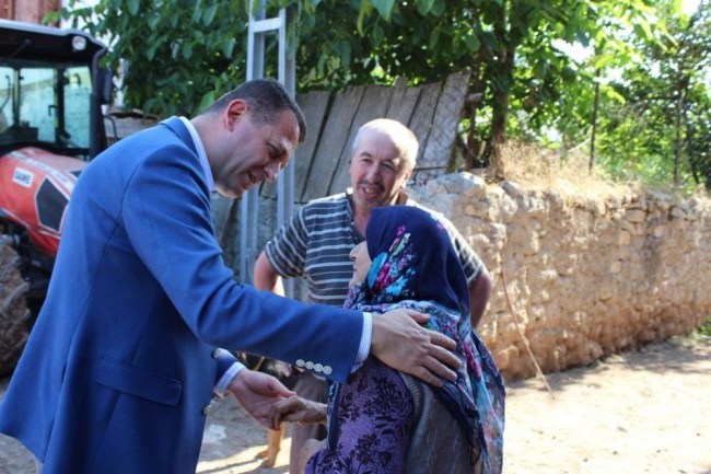 Safranbolu Kaymakamı Ürkmezer'den şehit ailelerine ziyaret