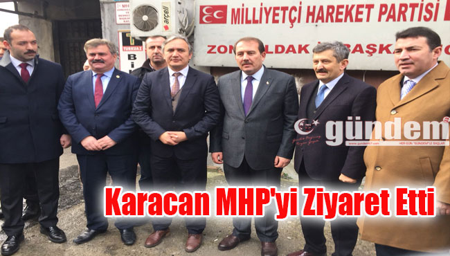 Karacan MHP'yi Ziyaret Etti