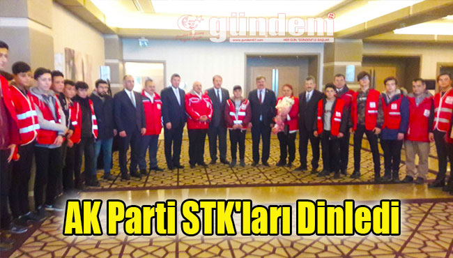 AK Parti STK'ları Dinledi