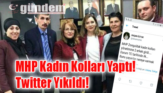 MHP Kadın Kolları Yaptı! Twitter Yıkıldı!