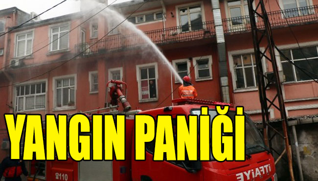 Zonguldak'ta yangın paniği!