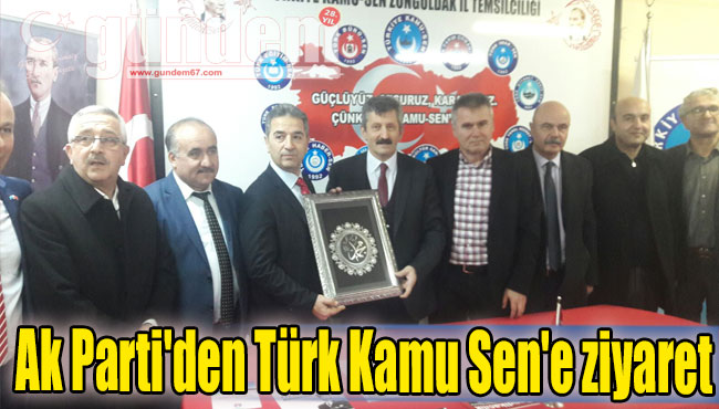 Ak Parti'den Türk Kamu Sen'e ziyaret