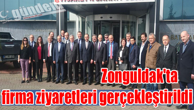 Zonguldak'ta firma ziyaretleri gerçekleştirildi