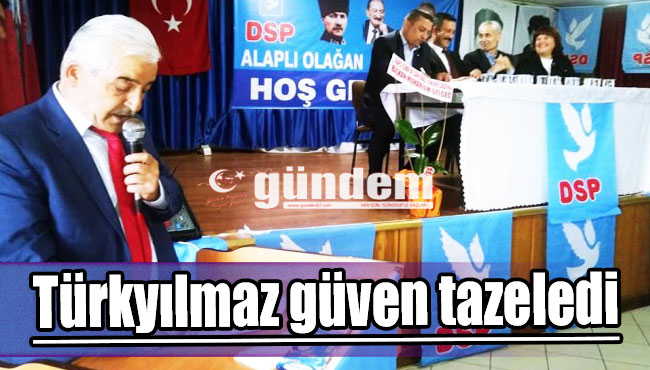 Başkan Türkyılmaz güven tazeledi