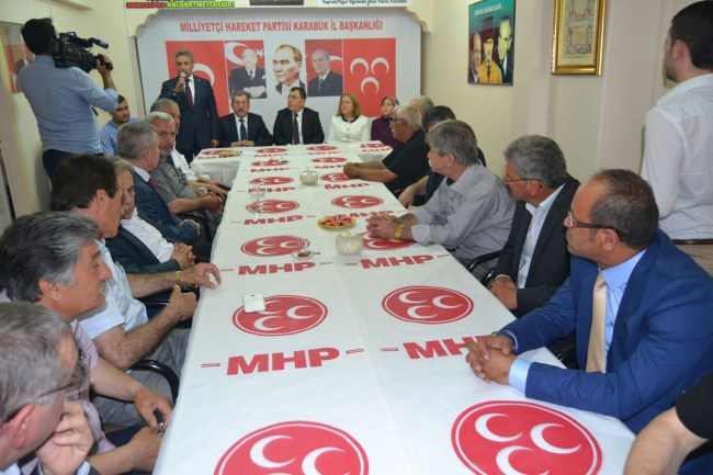 MHP İl Başkanlığı Bayramlaşma Töreni Düzenledi.