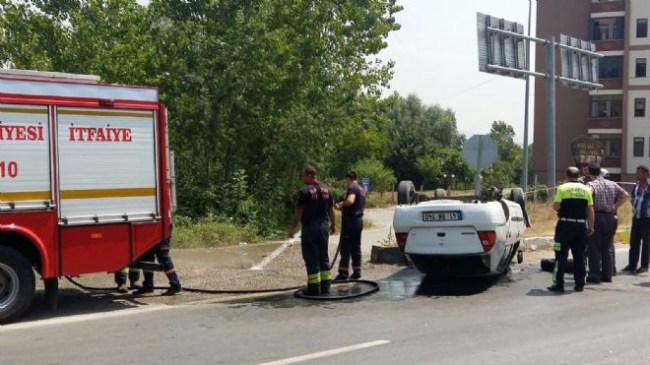 Bartın'da Trafik Kazasında 2 kişi yaralı