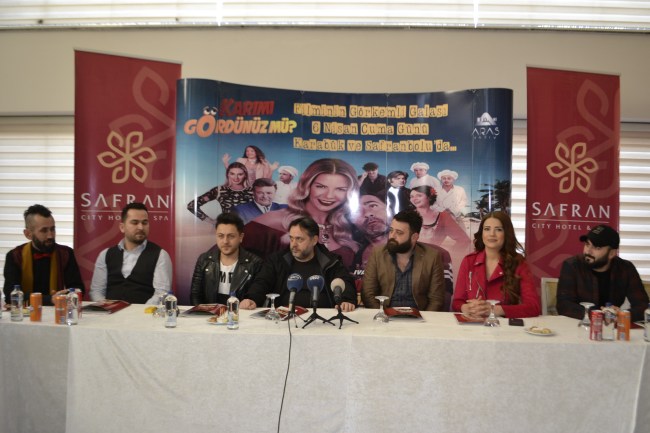 Safranbolu'da gala öncesi sinema filminin tanıtımı yapıldı