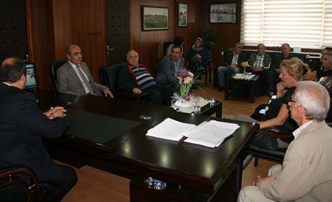 CHP Ereğli İlçe Örgütü Başkan Demirtaşı ziyaret etti