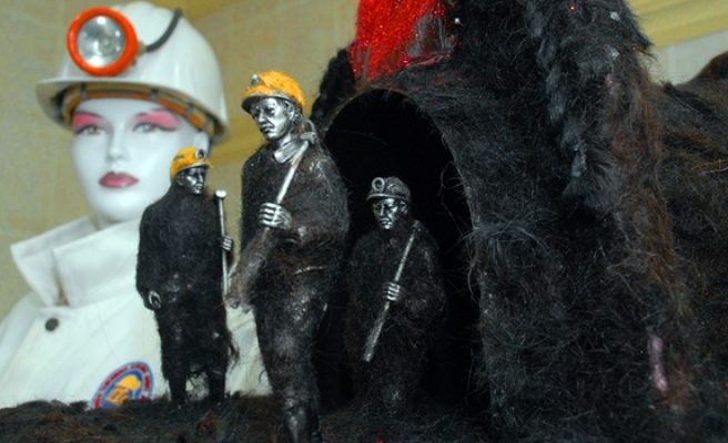 Madencinin saçları uluslararası ödül getirdi