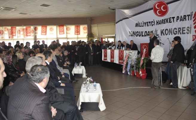 Mhp Zonguldak 11. Olağan İl Kongresi gerçekleştirildi