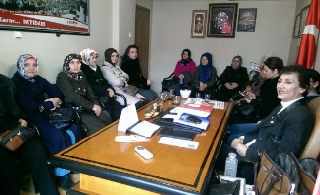 MHP Ereğli  kadın kolları yeni önetimini belirledi