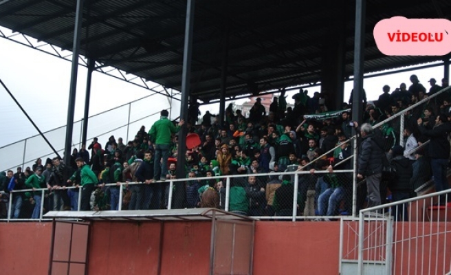 Kdz Ereğli Belediyespor Kocaelispor maçında olaylar çıktı