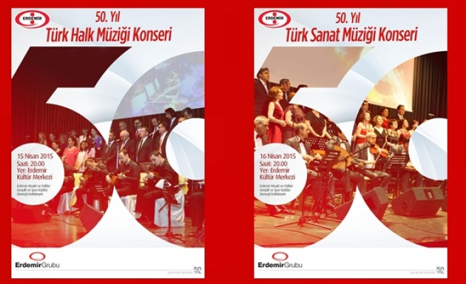 50.yıl dolayısıyla Türk halk ve Türk sanat müziği konseri