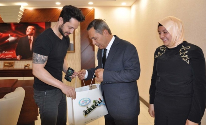 Murat Boz, Başkan Uysalı ziyaret etti