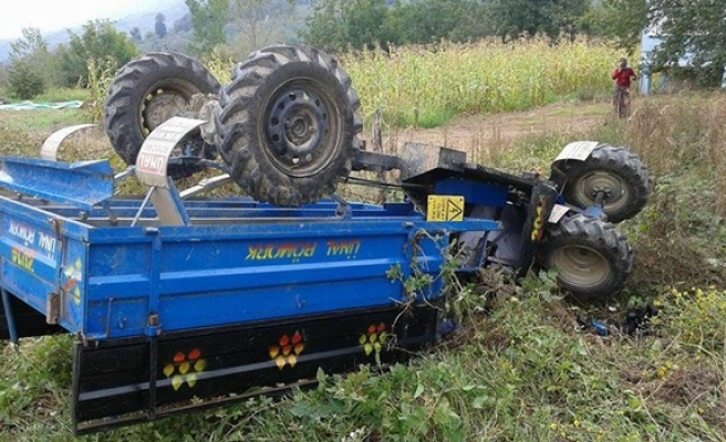 Akçakoca´da tarım işçileri kaza yaptı: 3 yaralı