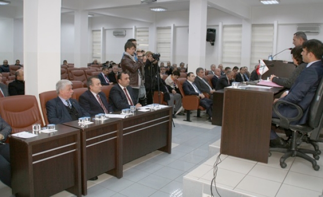 Ereğli belediyesinin 2015 yılı Aralık ayı meclis toplantısı gerçekleştirildi