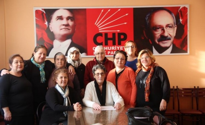CHP Alaplı kadın kolları görev dağılımı yaptı