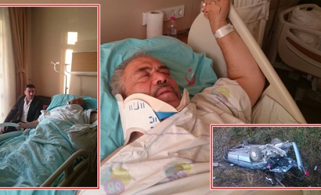 MHP Belde Başkanı Semiz´in, Babası Kaza yaptı