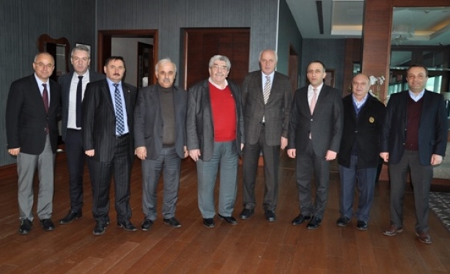 Halim Mete´den ZTSO Yönetim Kurulu Başkanı Metin Demiri ziyaret