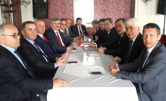 Başkan Uysal, Milletvekili Çaturoğluna Ereğli raporunu sundu