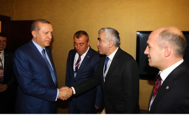 Demirci ve Tıska, Cumhurbaşkanı Erdoğan ile Görüştü
