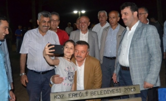 Türkmen Ereğli'de 'Devam' dedi...