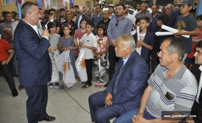 Türkmen, köylerde Cumhurbaşkanlığı sistemini anlattı