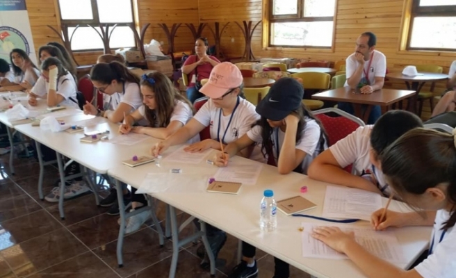 Öğrenciler Yenice’de proje kampı yaptı
