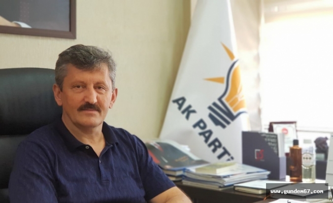 AK Parti İl Başkanı Zeki Tosun, Mahmut Özer’i kutladı