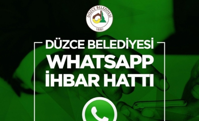 Whatsapp ihbar hattına ilgi büyük