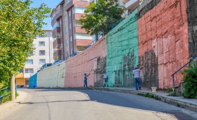 Karabük’te duvarlar rengarenk oluyor