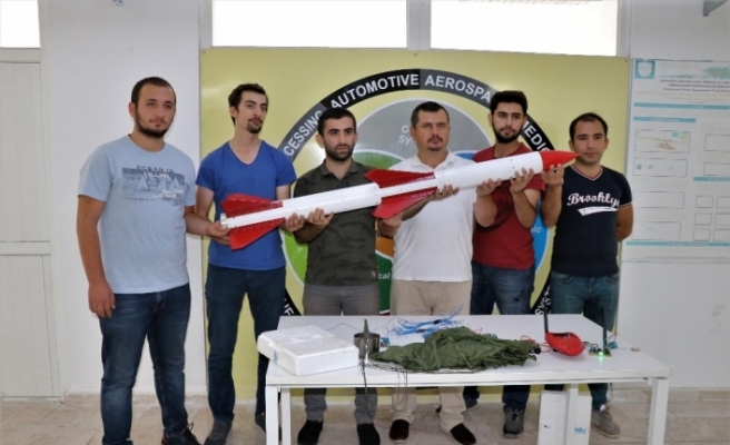 KBÜ öğrencilerinin milli roketi ‘Temren’ testleri geçerek yarışmaya katılıyor