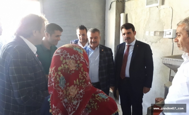 Türkmen, ata tohumunu geliştirmeye çalışan aileyi kutladı…