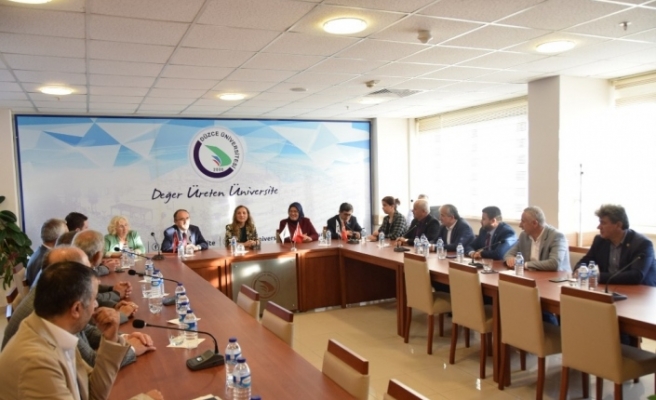 Düzce Üniversitesi İl Genel meclisini konuk etti