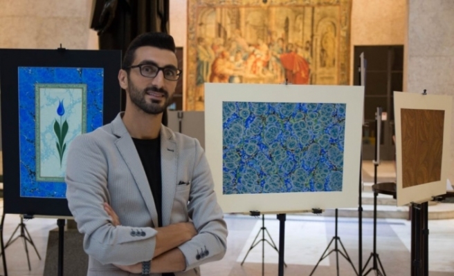 Düzce Üniversitesi Latin Amerikalılara Ebru Sanatını tanıttı