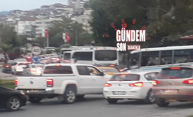 Ereğli'de trafik felç!