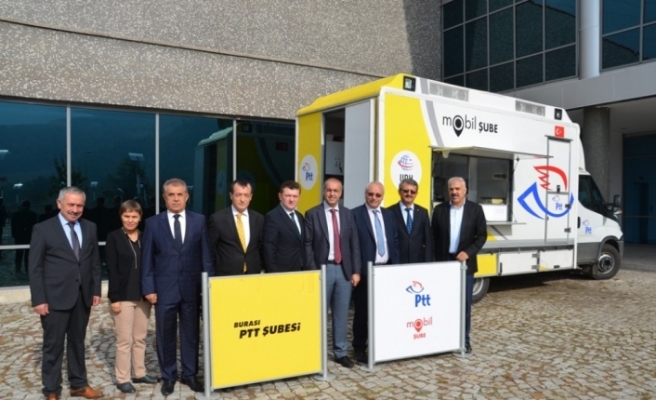 PTT Mobil Şubesi hizmete açıldı