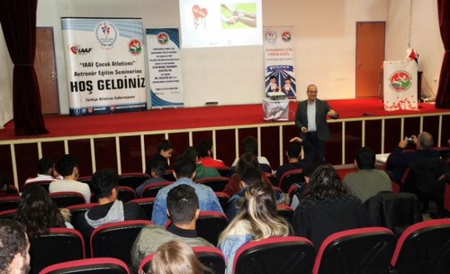 IAAF Çocuk Atletizmi Projesi semineri Karabük’te yapıldı