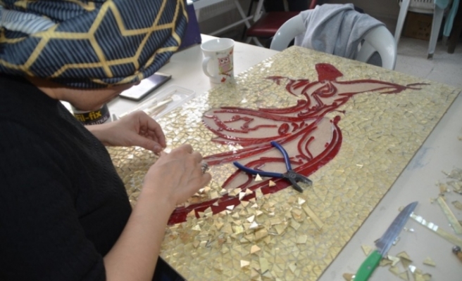 Safranbolu’da mozaik sanatı yaşatılıyor