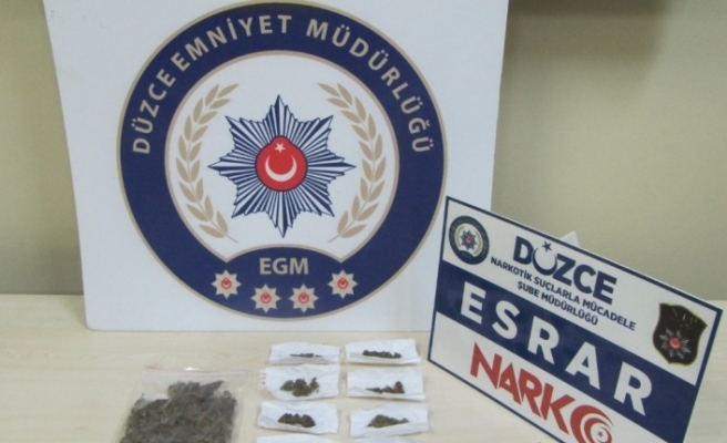 Düzce’de uyuşturucudan gözaltına alınan 7 kişi tutuklandı